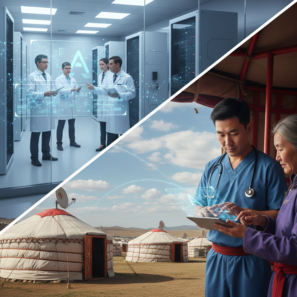 From Silicon Valley's Labs to Ulaanbaatar's Ger Districts: How Anthropic and OpenAI's AI Philosophies Could Reshape Mongolian Healthcare