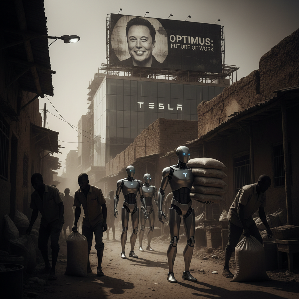 The Silent Servants: How Tesla's Optimus Bots Are Quietly Undermining Mali's Informal Labor, Elon Musk's Vision vs. Bamako's Reality