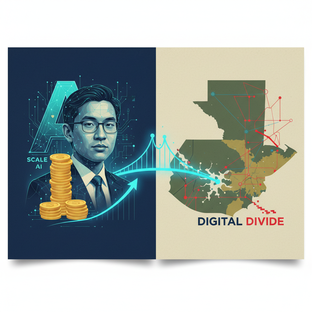 The Billion-Dollar Label: Is Alexandr Wang's Scale AI Fortune a Blueprint for Guatemala, or a Digital Divide?