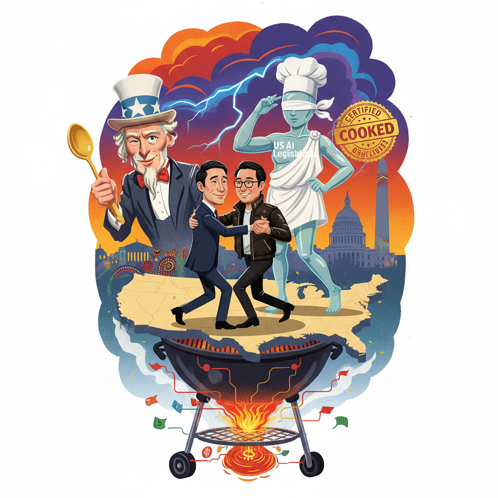 Sam Altman, Jensen Huang, and the Washington Waltz: Why US AI Legislation is Already Cooked