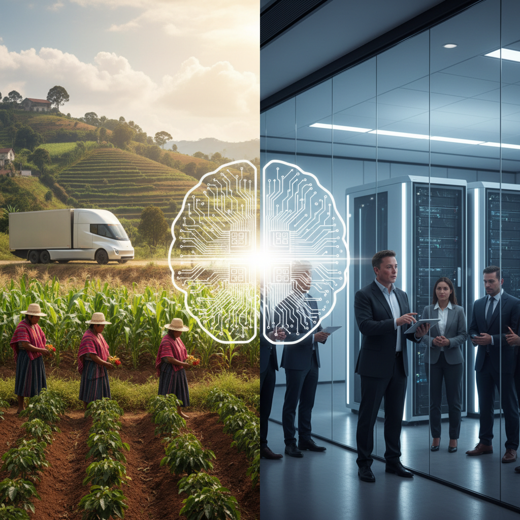 Elon Musk's Dojo Dreams: Can Guatemala's Farmers Harvest AI, or Will Tesla's Tech Leave Them Behind?