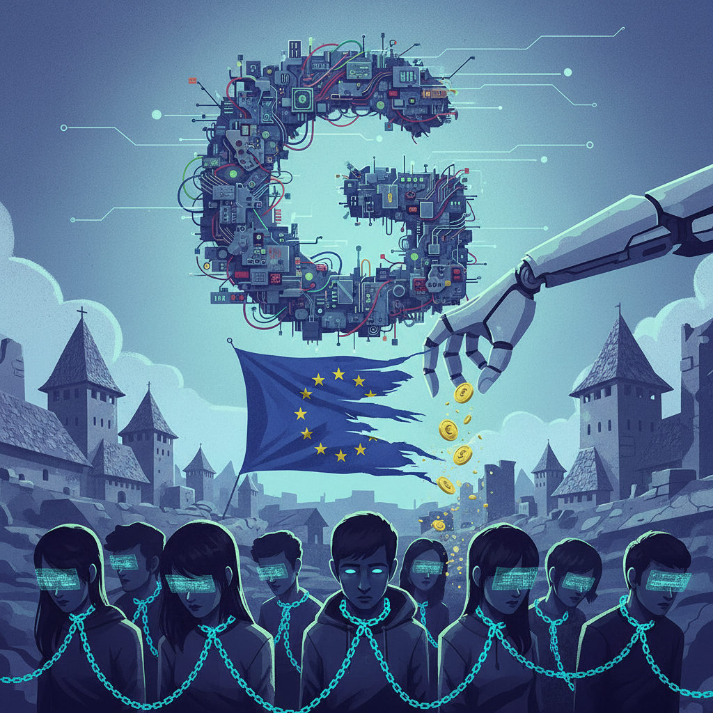 Beyond the Screen: How Google's AI Algorithms Exploit Romanian Youth and EU Funding Fails to Protect Them