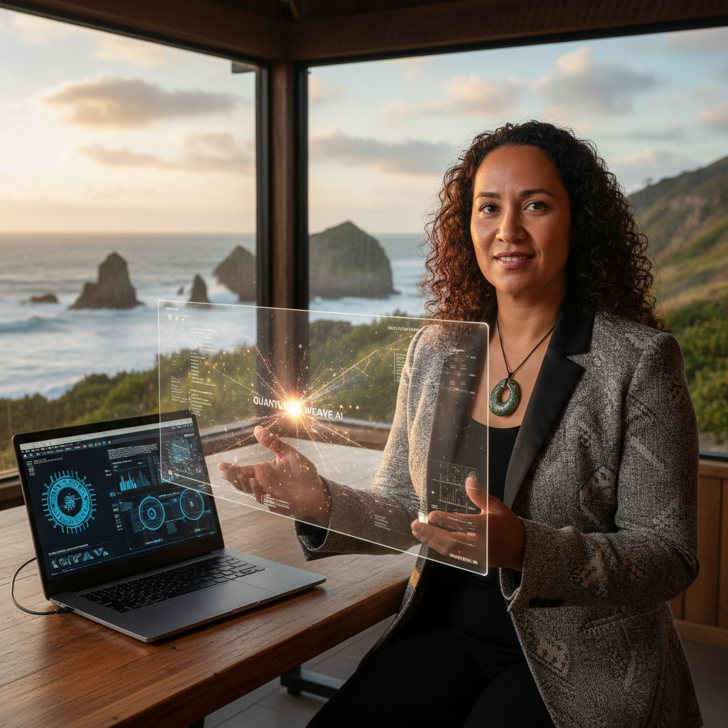 From Aotearoa's Shores to CERN's Collisions: How Dr. Maia Te Rangi's 'Quantum Weave AI' is Unraveling the Universe's Deepest Secrets