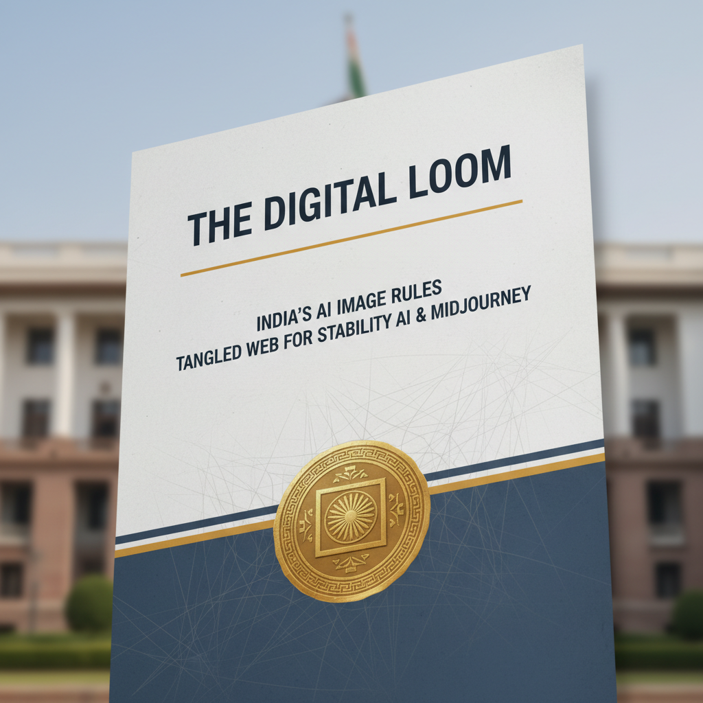 The Digital Loom: How India's New AI Image Rules Weave a Tangled Web for Stability AI and Midjourney