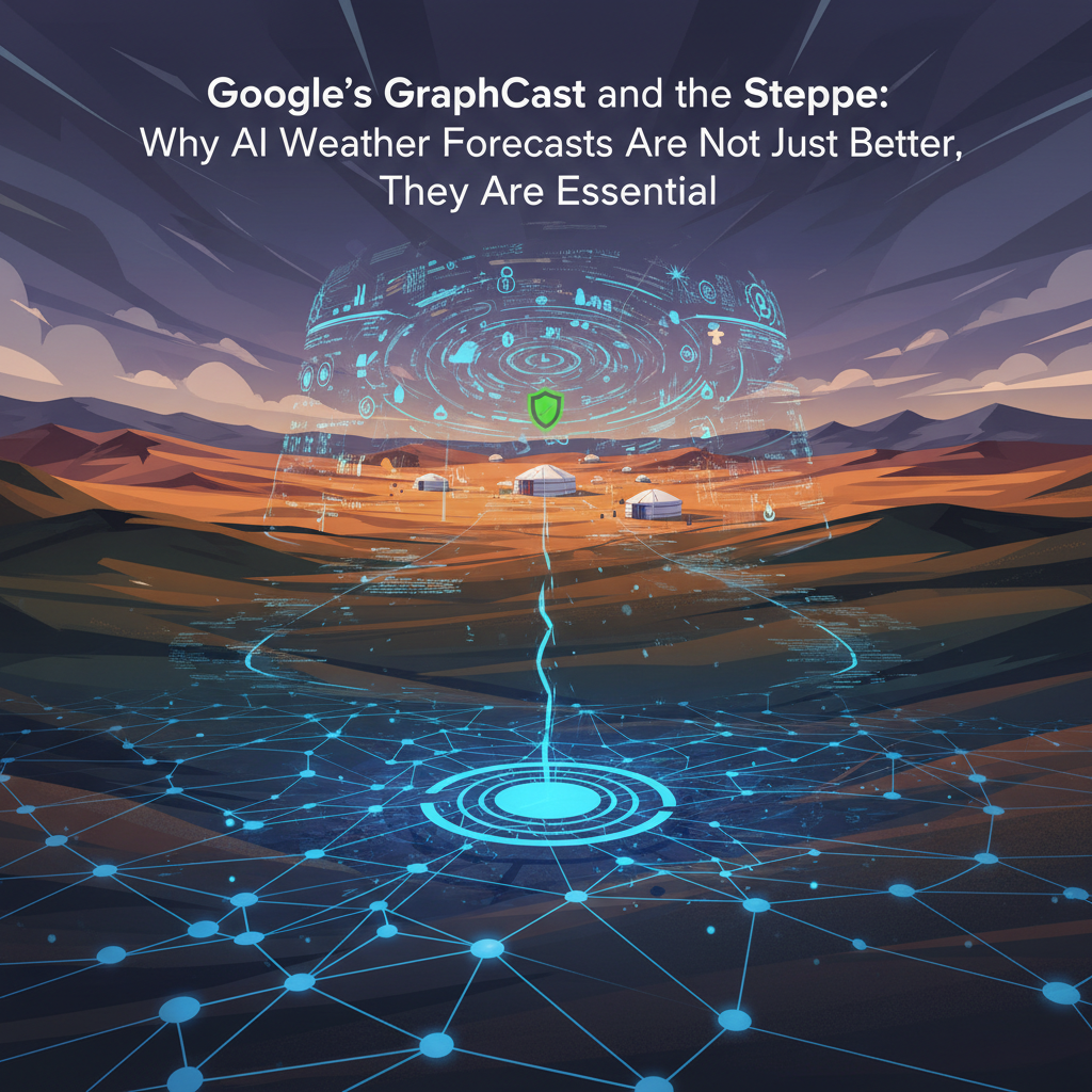 Google's GraphCast and the Steppe: Why AI Weather Forecasts Are Not Just Better, They Are Essential