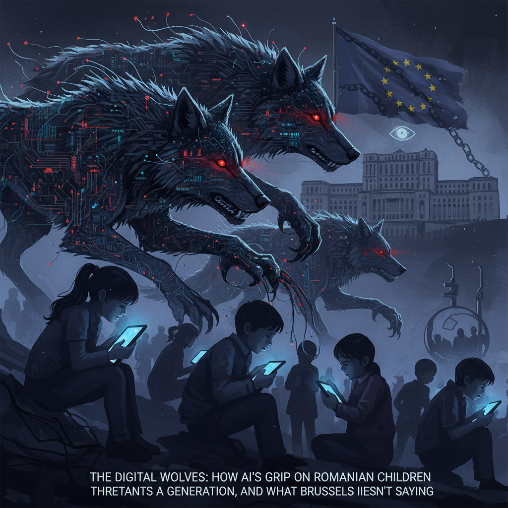 The Digital Wolves: How AI's Grip on Romanian Children Threatens a Generation, and What Brussels Isn't Saying