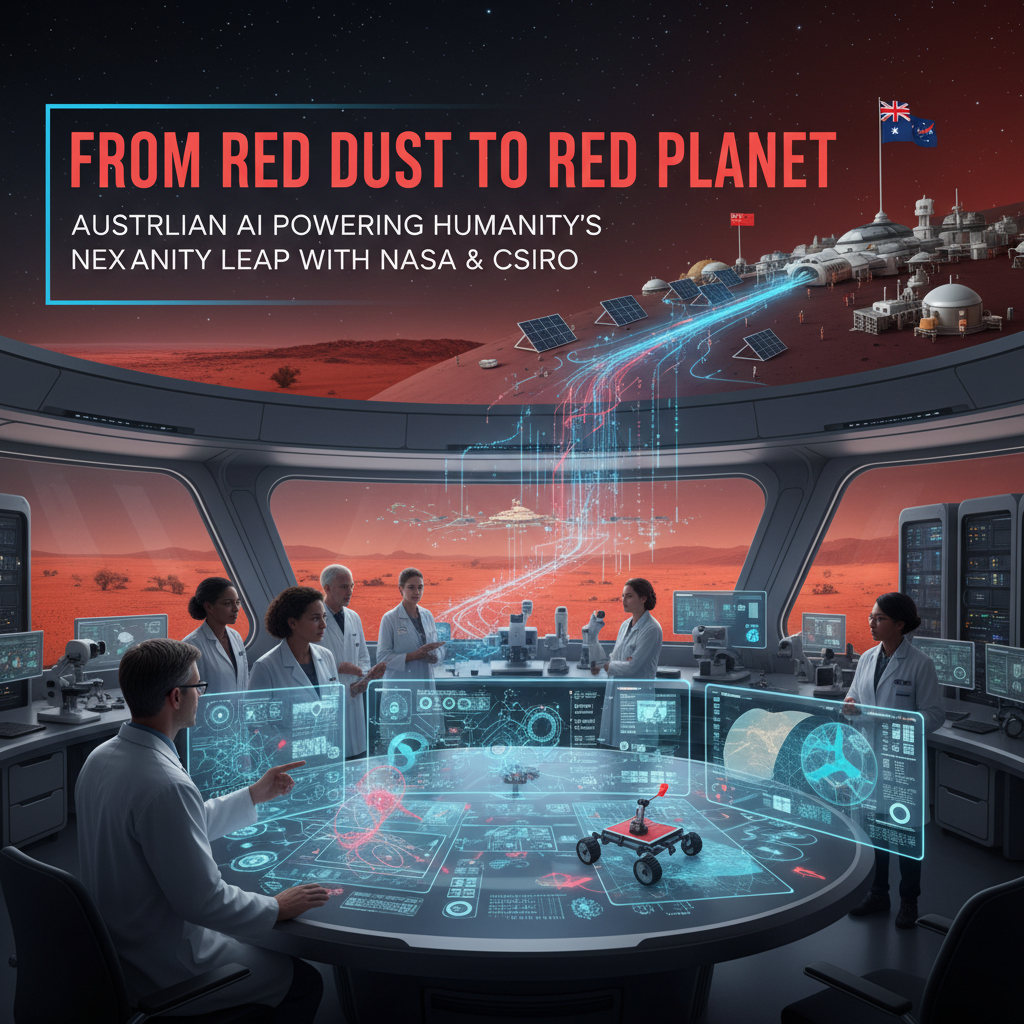 From Red Dust to Red Planet: How Australian AI is Powering Humanity's Next Giant Leap with NASA and Csiro