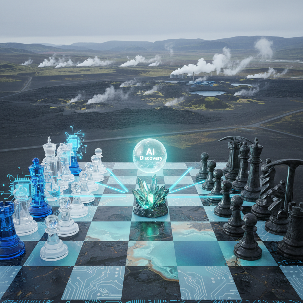 When AI Finds the Unfindable: Google DeepMind's Materials Gambit and Iceland's Geothermal Edge