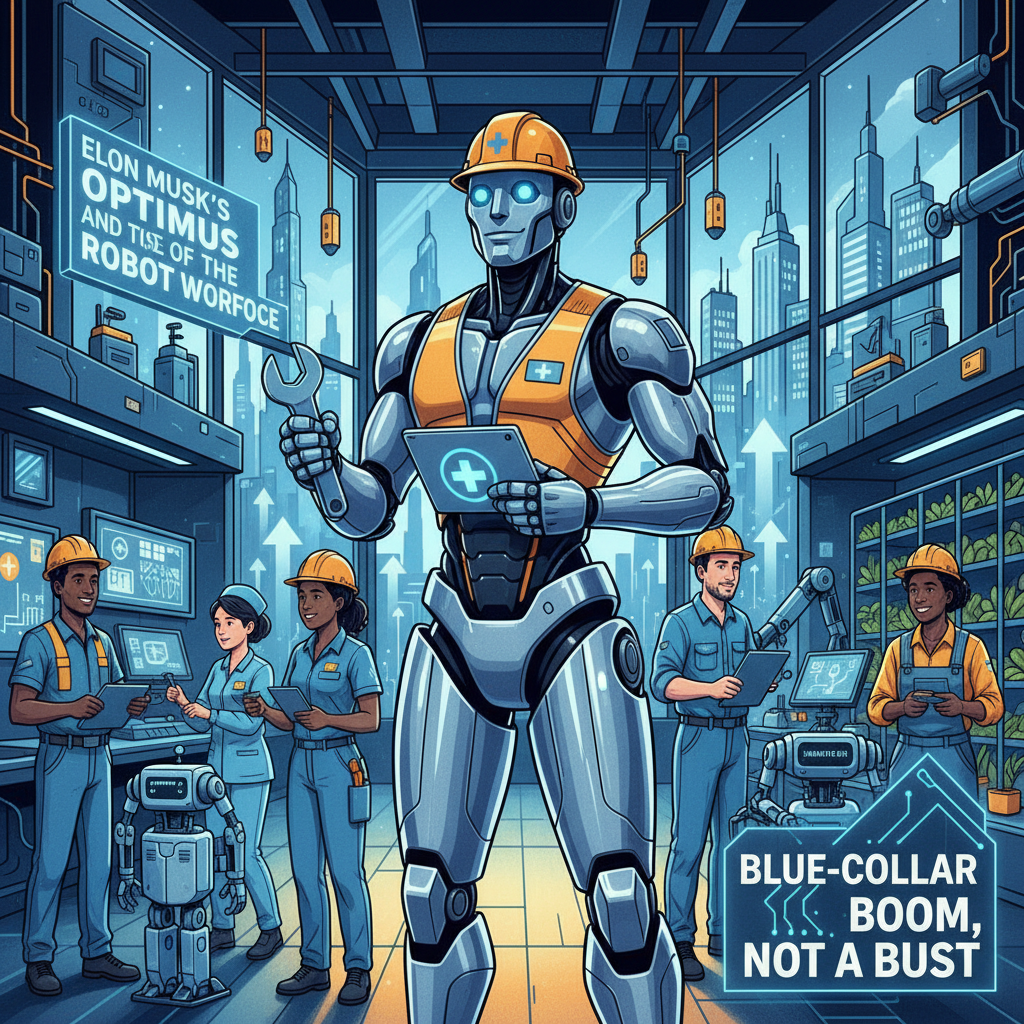 Elon Musk's Optimus and the Rise of the Robot Workforce: Why This is a Blue-Collar Boom, Not a Bust, for America