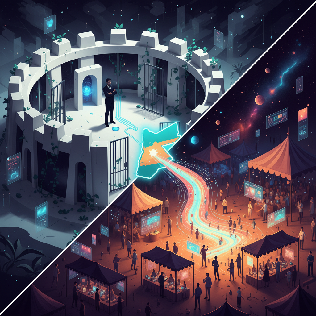 Sam Altman's Walled Garden or Together AI's Open Bazaar: Why Jordan's Future Needs the Latter