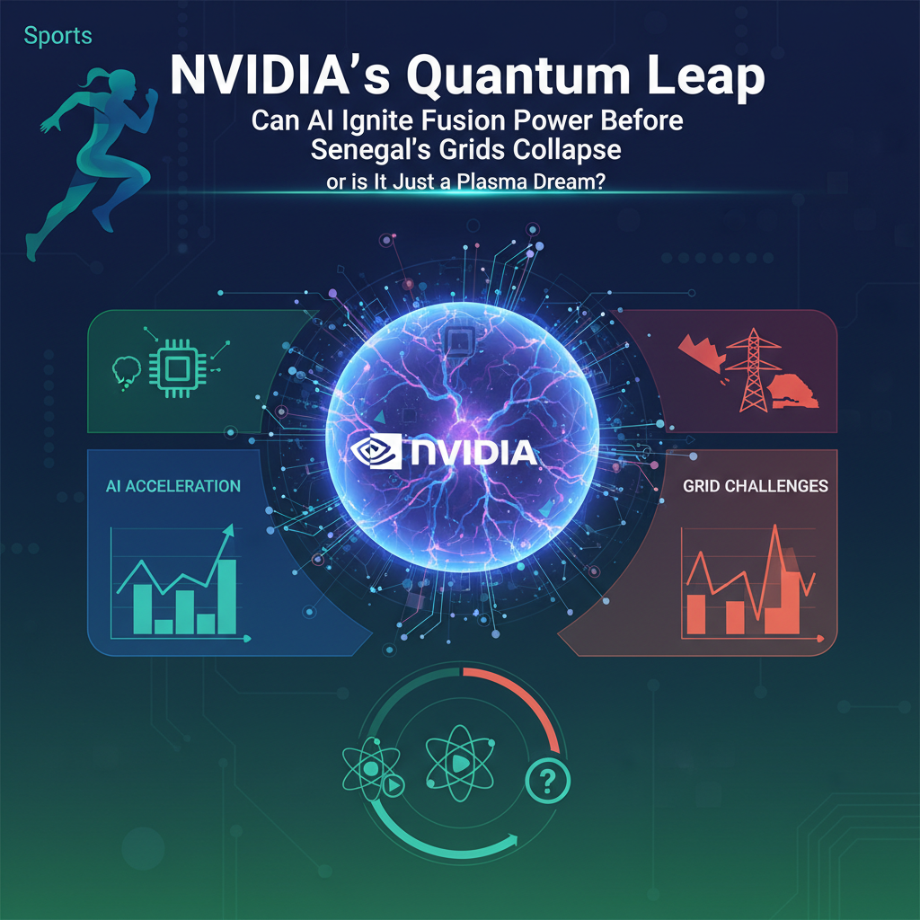 NVIDIA's Quantum Leap: Can AI Ignite Fusion Power Before Senegal's Grids Collapse, or is It Just a Plasma Dream?