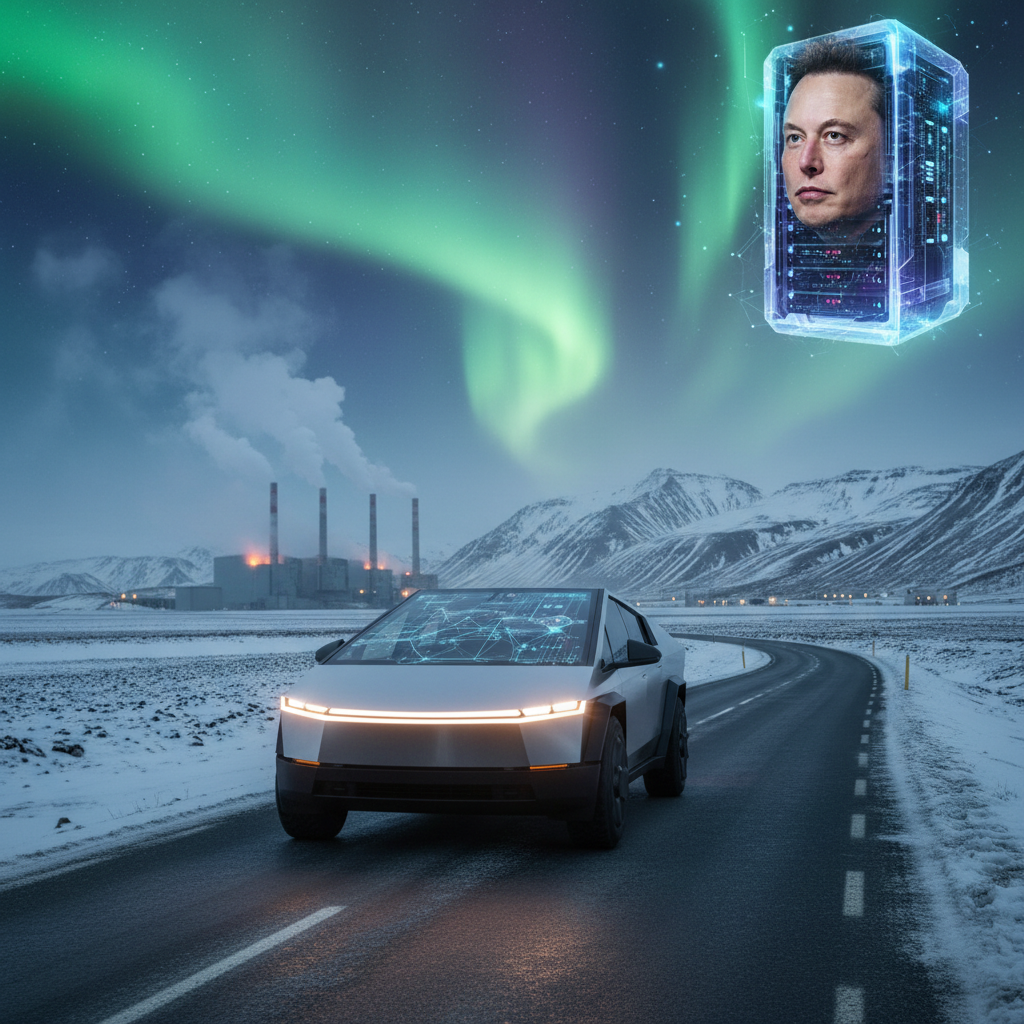 Elon Musk's Dojo Dreams: How Tesla's Supercomputer Learns to Drive, Even on Iceland's Roads
