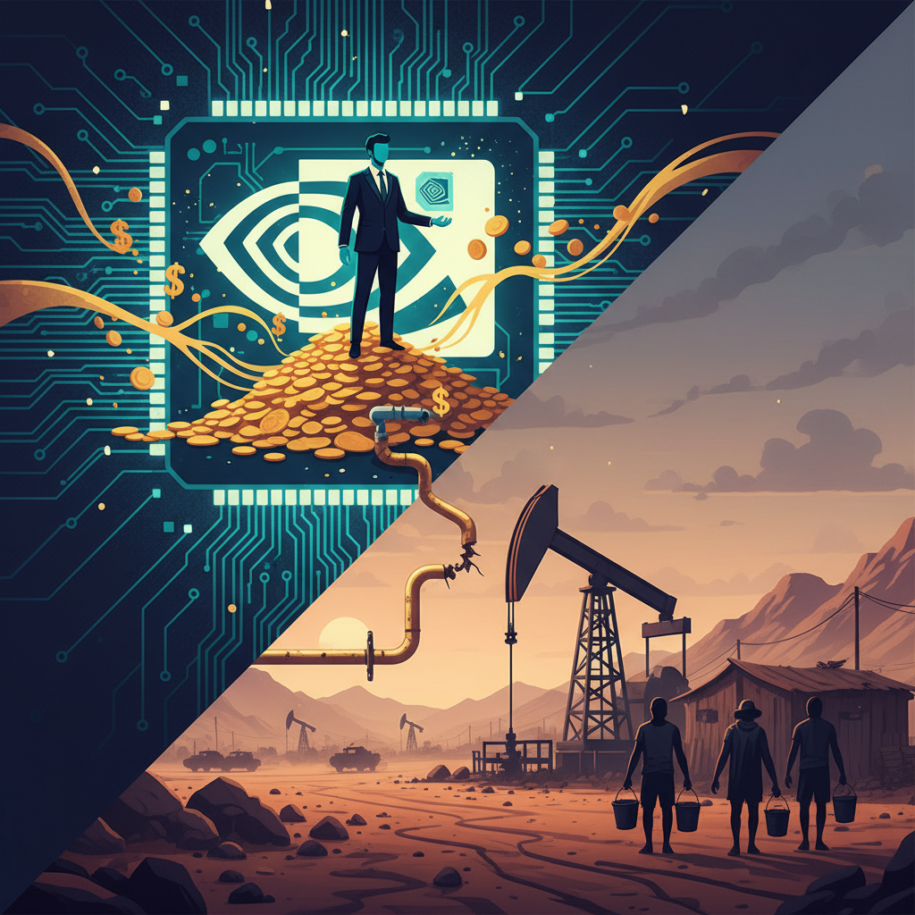 NVIDIA's Billions, Caracas's Reality: Who Really Profits from the AI Gold Rush?