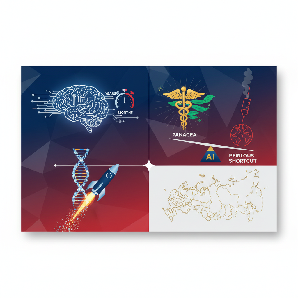 From Years to Months: Is AI's Pharmaceutical Acceleration a Panacea or a Perilous Shortcut for Global Health, and What Does It Mean for Russia?