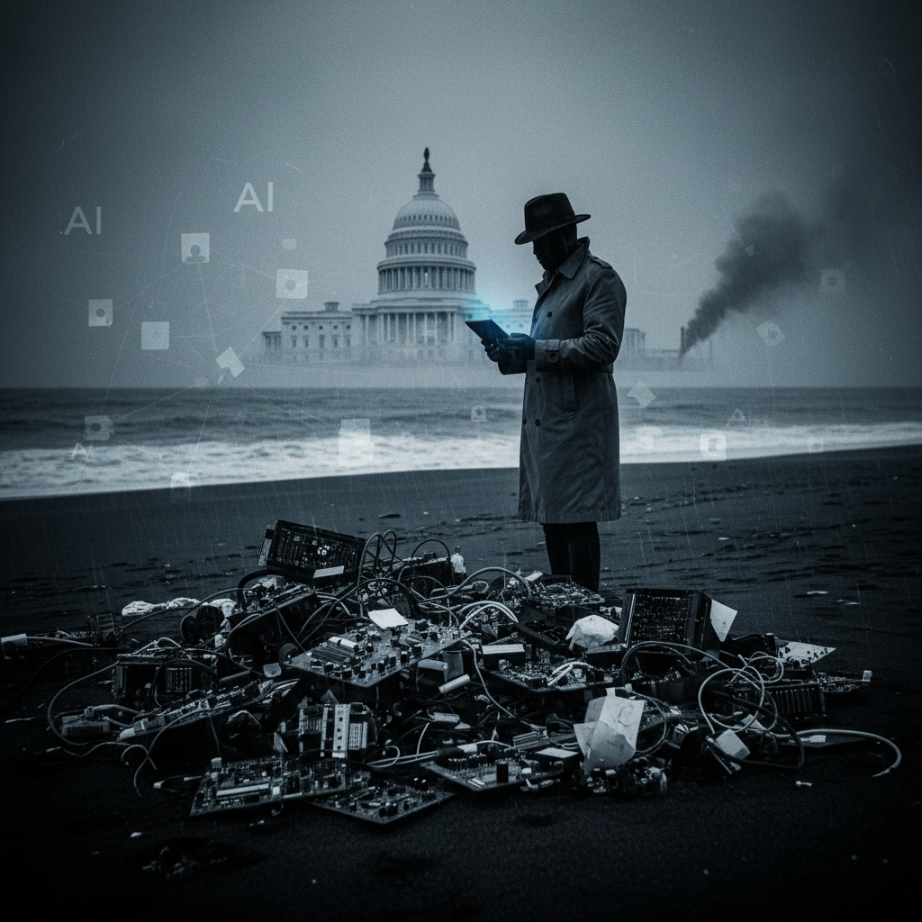 From Washington's AI Corridors to Our Coasts: The Hidden Climate Cost of US Congressional Lobbying