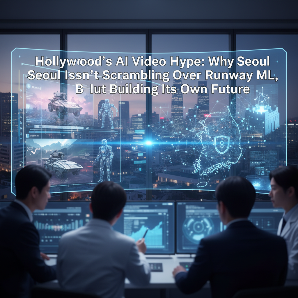 Hollywood's AI Video Hype: Why Seoul Isn't Scrambling Over Runway ML, But Building Its Own Future