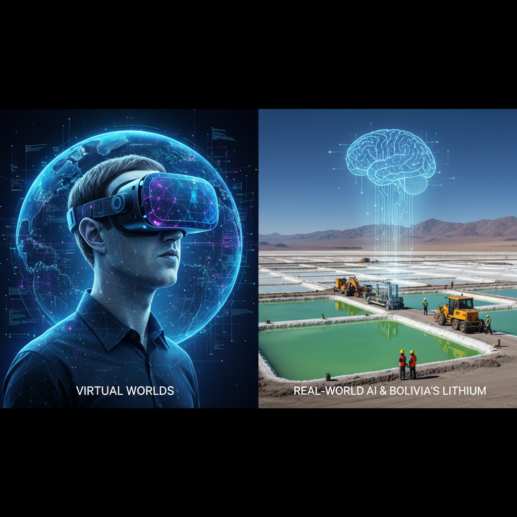 From Virtual Worlds to Real-World AI: Zuckerberg's Strategic Shift and Its Echoes in Bolivia's Lithium Future