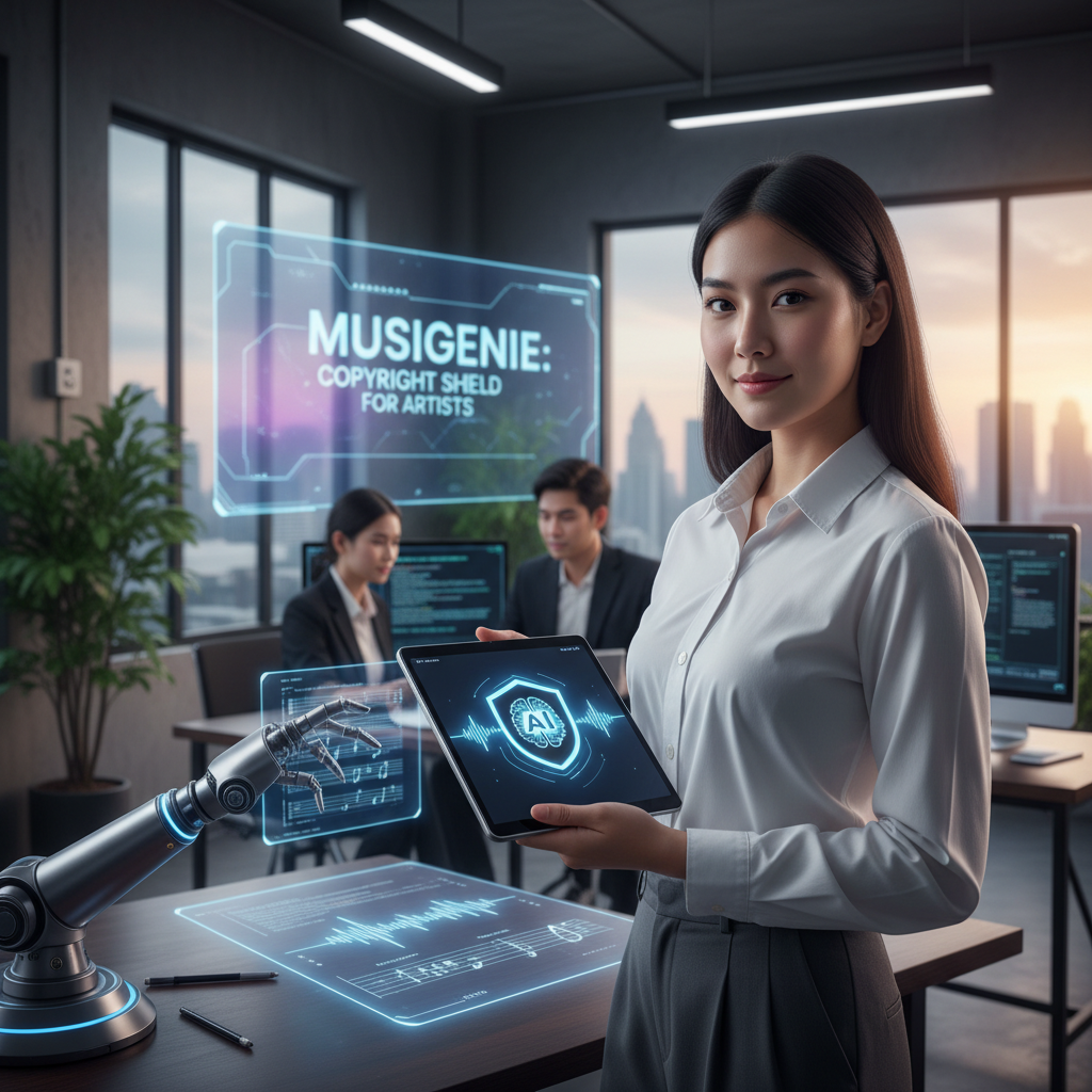 When AI Steals Your Song: Thai Startup MusiGenie Offers a Copyright Shield to Asia's Artists