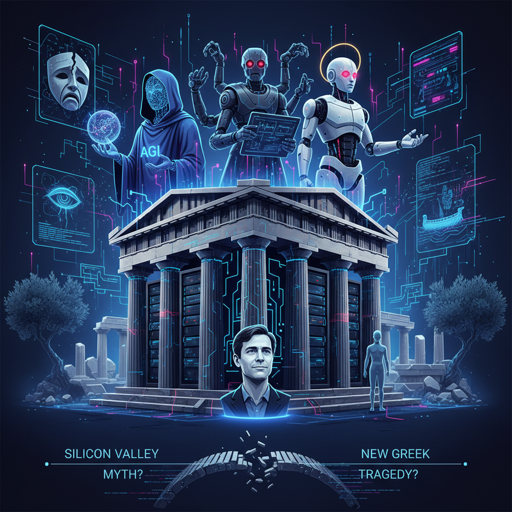 Sam Altman's Pantheon of AI Gods: Is AGI Just a Silicon Valley Myth, or Our New Greek Tragedy?