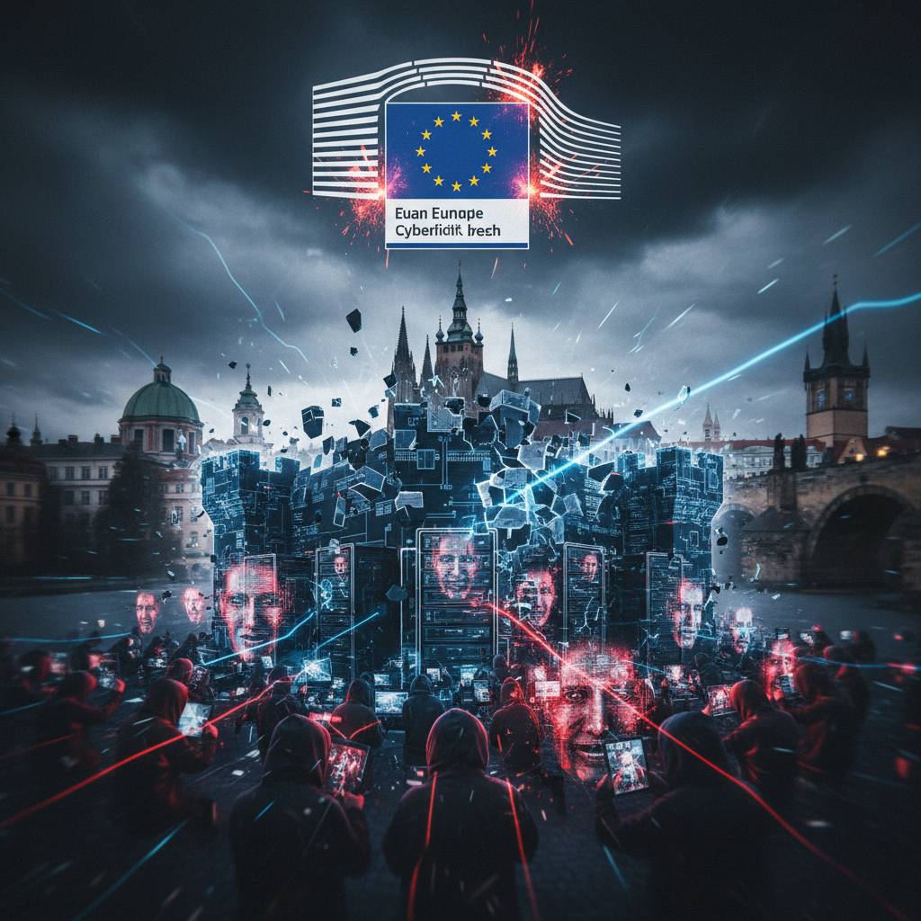 Prague's Digital Fortress Under Siege: Pika Labs Video Deepfakes Spark Urgent EU Cybersecurity Summit