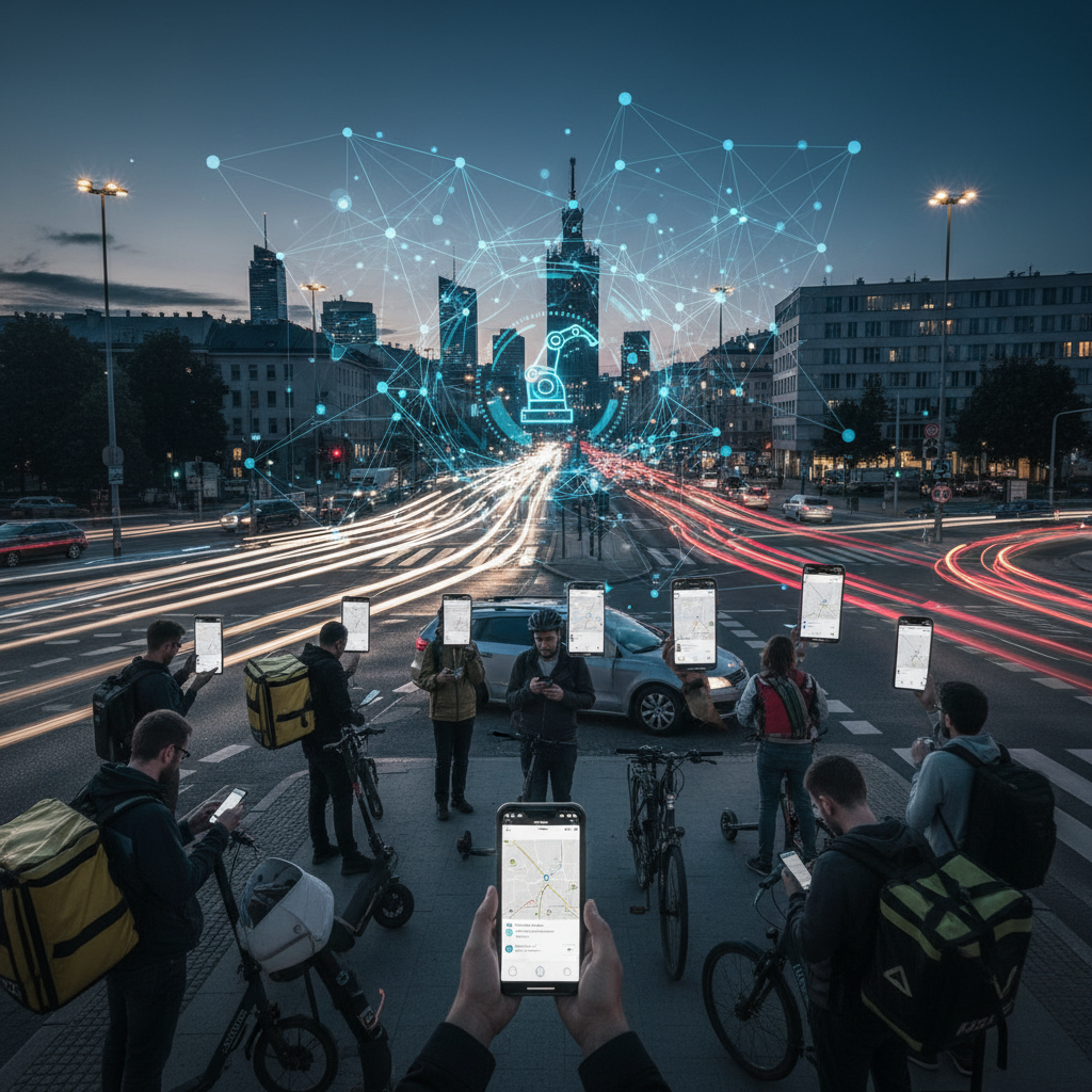 When the Algorithm Becomes the Foreman: How Uber and Bolt's AI Orchestrates Labor in Poland's Gig Economy