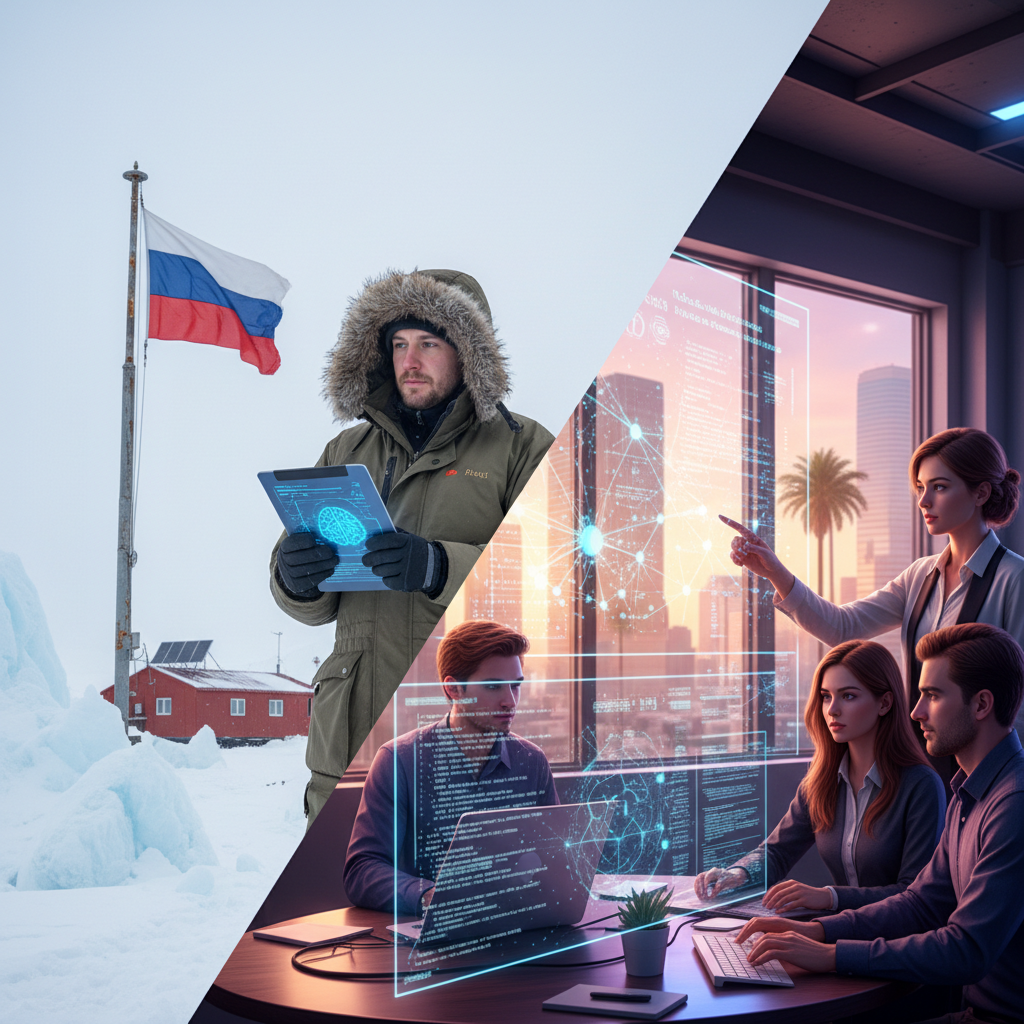 From Antarctic Ice to Silicon Valleys: Can Russia's AI Talent Stem the Seven-Figure Tide?