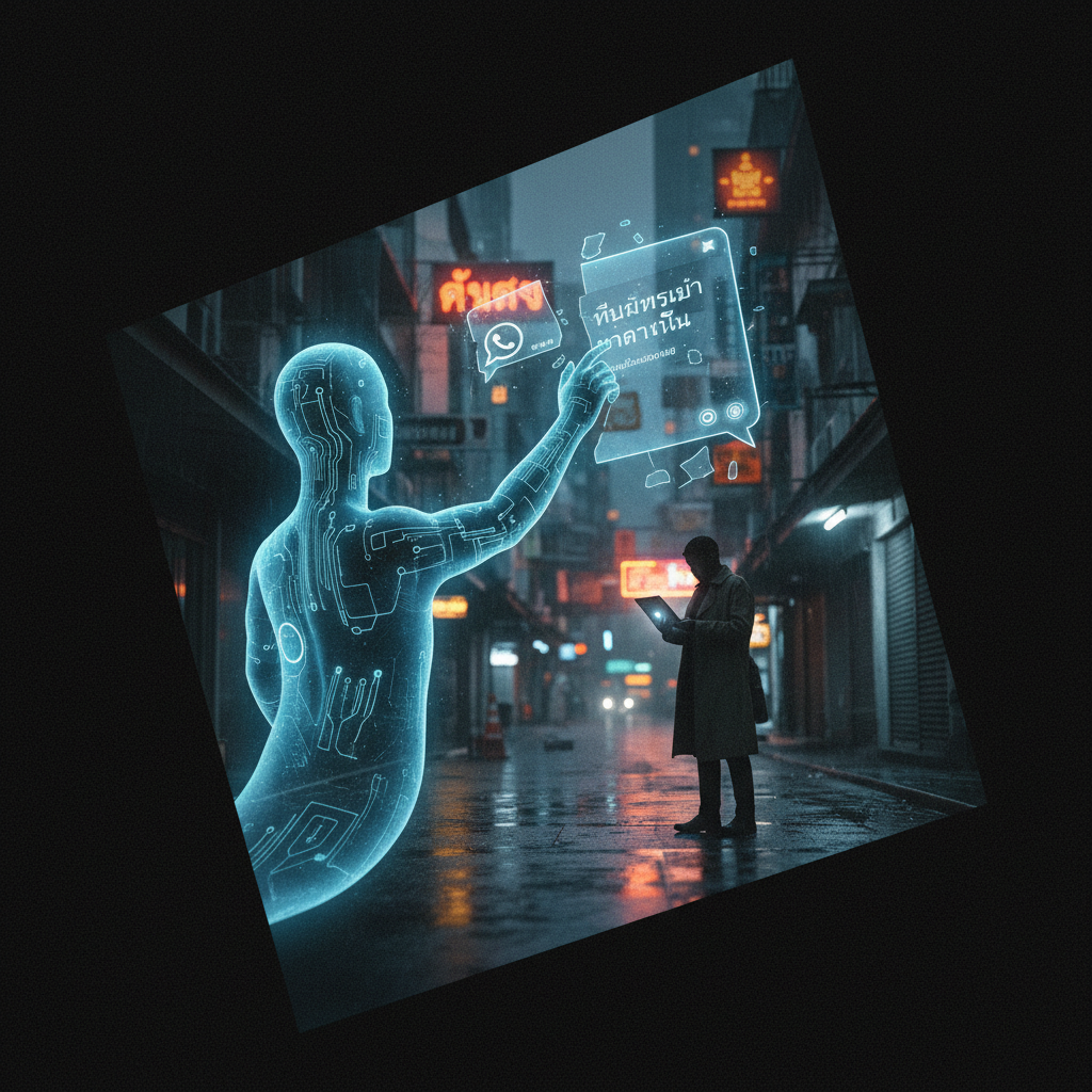 The Ghost in the Machine: How Meta's AI is Quietly Rewriting Thai WhatsApp Chats and Instagram Stories