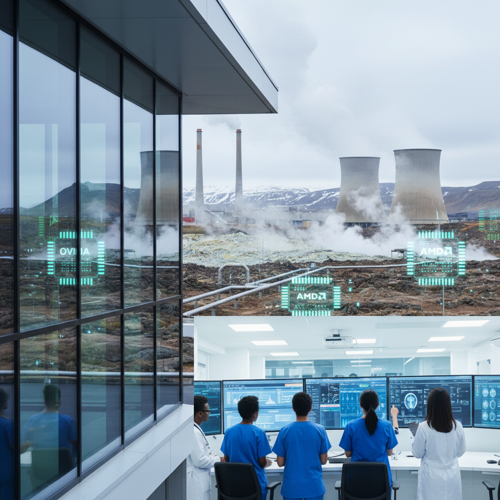 Iceland's Geothermal Edge: Why the AI Chip War Between NVIDIA, AMD, and Intel Matters for Our Hospitals