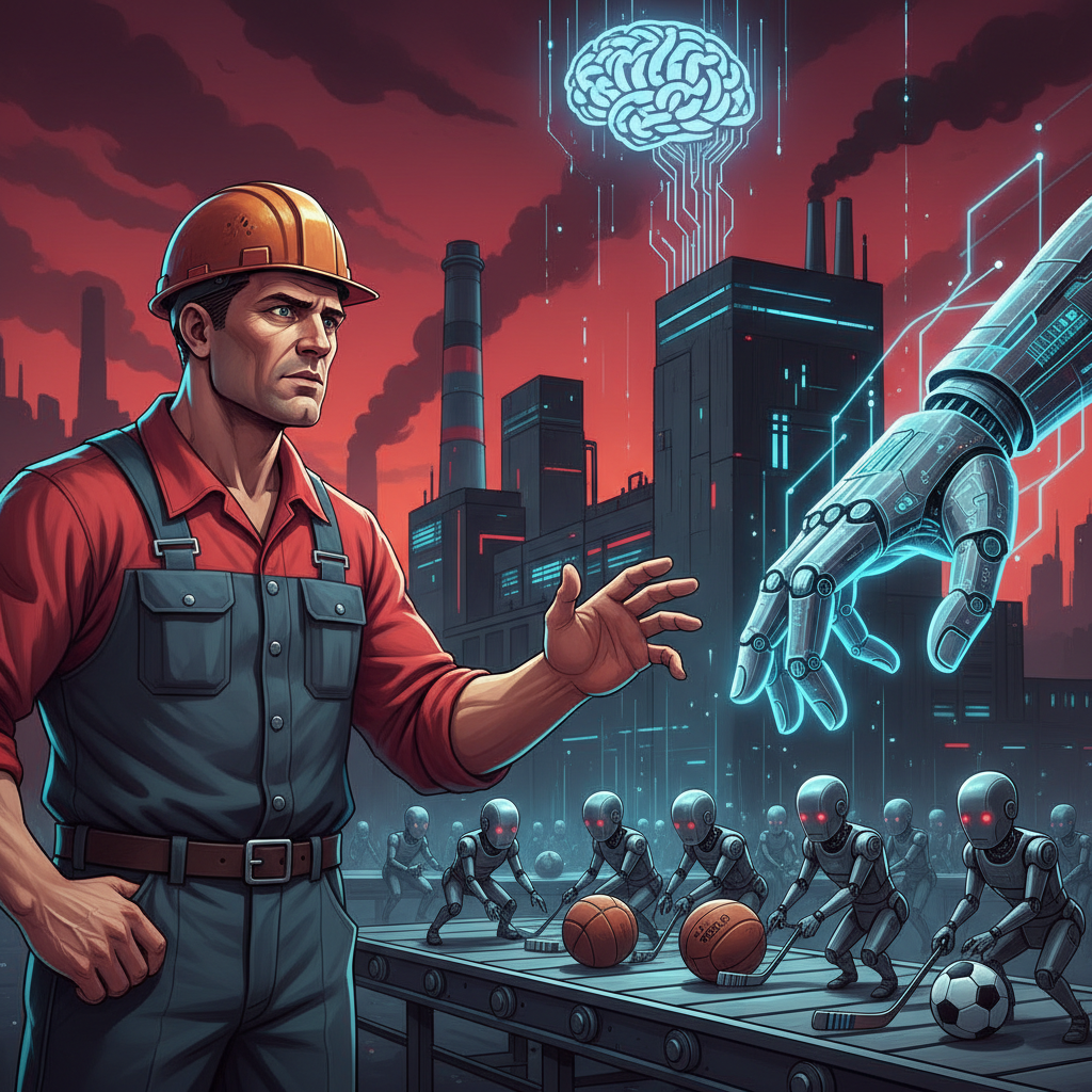 When the Algorithm Replaces the Foreman: Why Russia's Labor Movement, Not Just Silicon Valley, Must Confront AI Automation