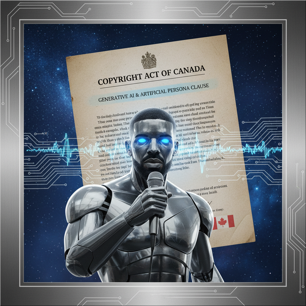 When Drake's Digital Doppelganger Tops the Charts: Canada's Copyright Act Grapples with Generative AI's Symphony of Steel