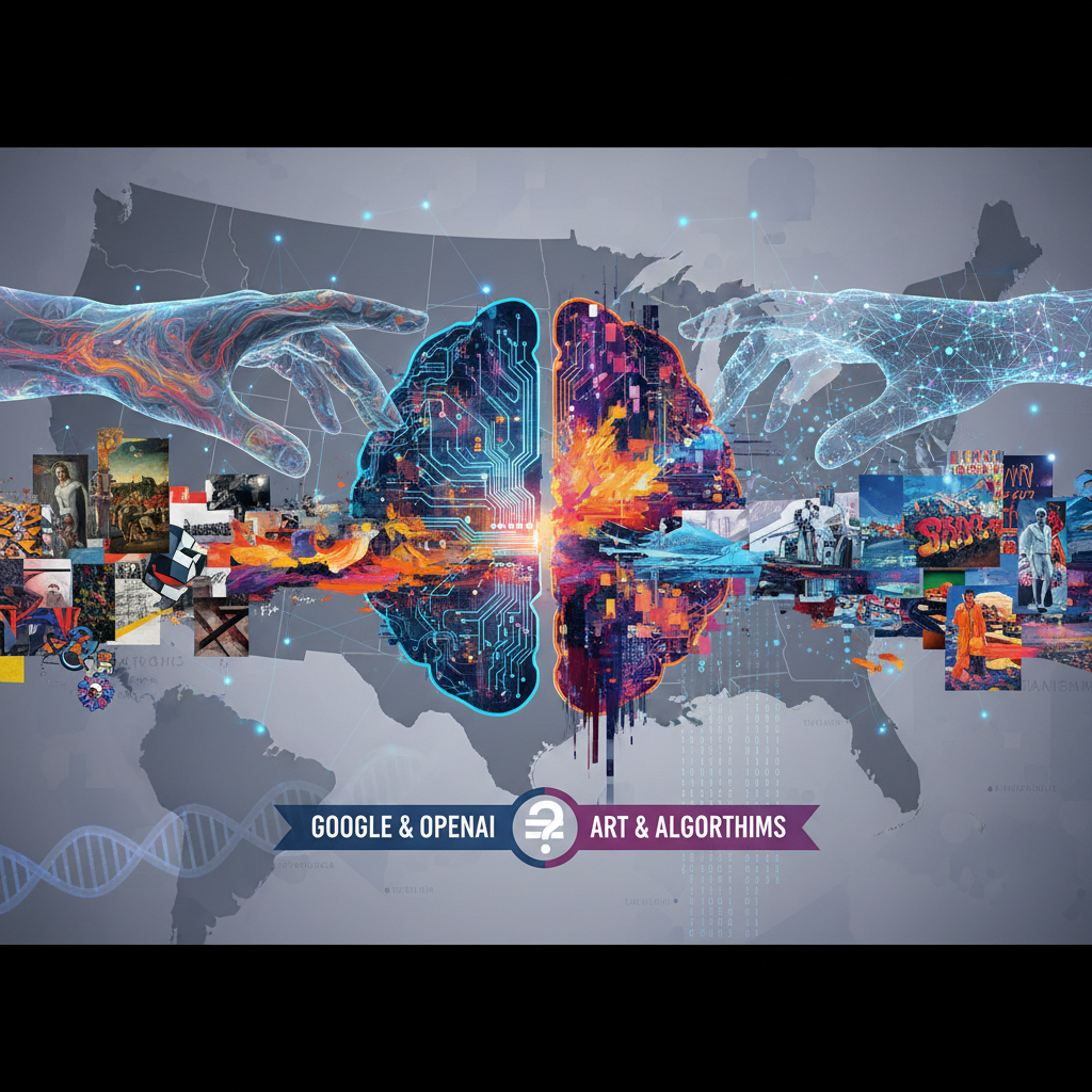 When AI Learns from Our Art: Are Google and OpenAI Stealing Creativity or Just Remixing the American Dream?