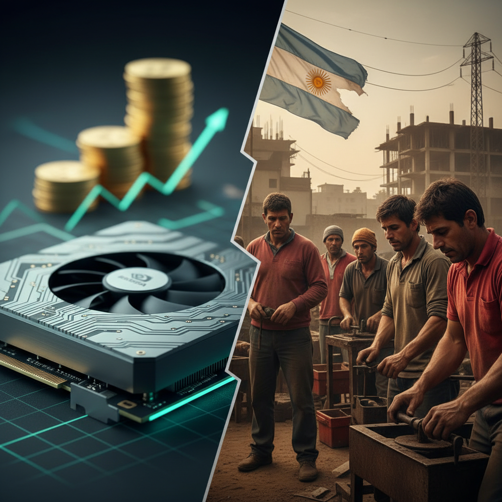 NVIDIA's Billions and Argentina's Precarious Labor: The AI Divide Widens for South America
