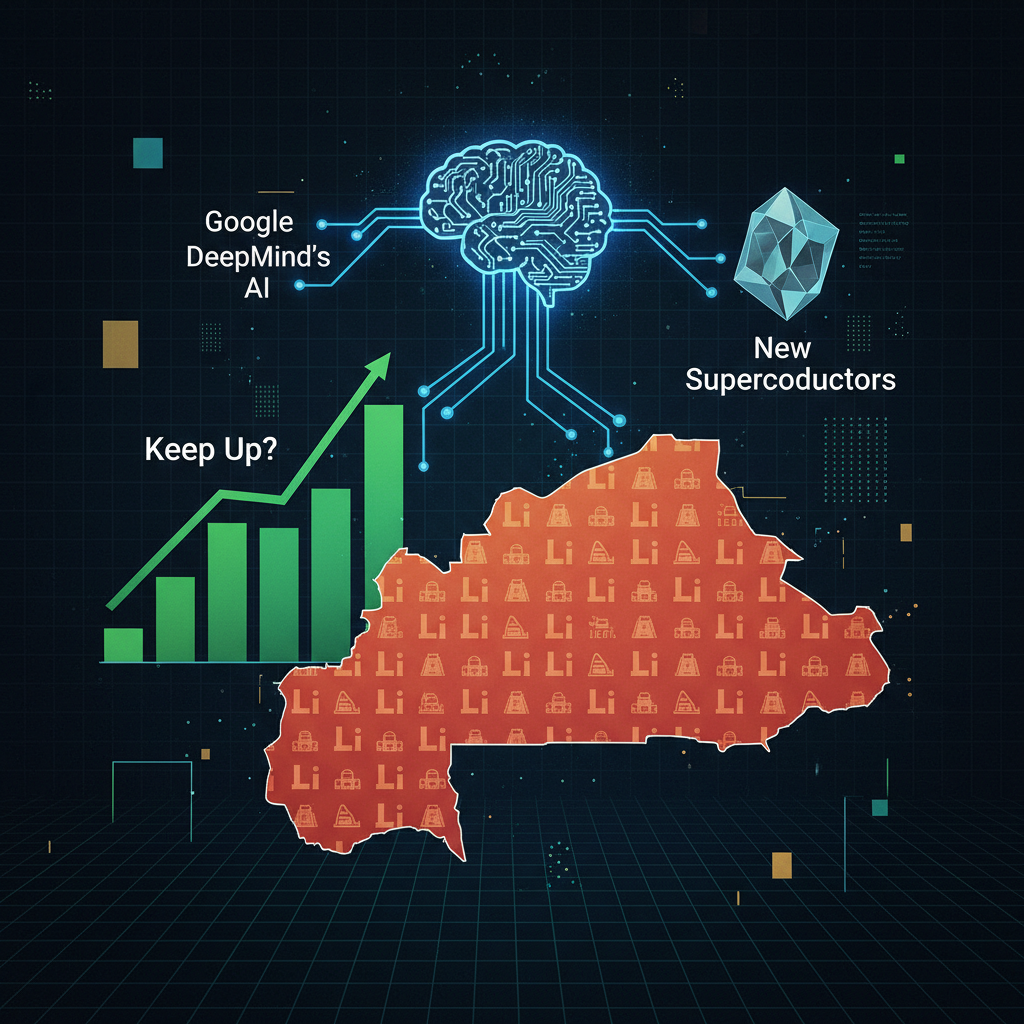 When Google DeepMind's AI Seeks New Superconductors, Will Burkina Faso's Lithium Keep Up?