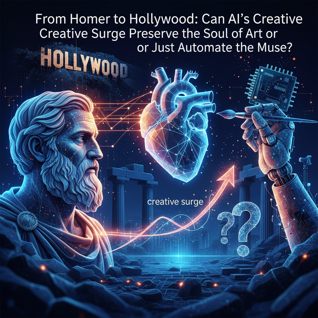 From Homer to Hollywood: Can AI's Creative Surge Preserve the Soul of Art or Just Automate the Muse?
