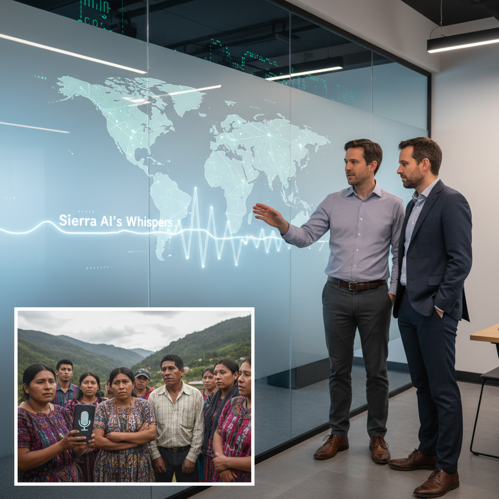 When Bret Taylor and Clay Bavor's Sierra AI Whispers to the World, Will Guatemala's Voices Be Heard?