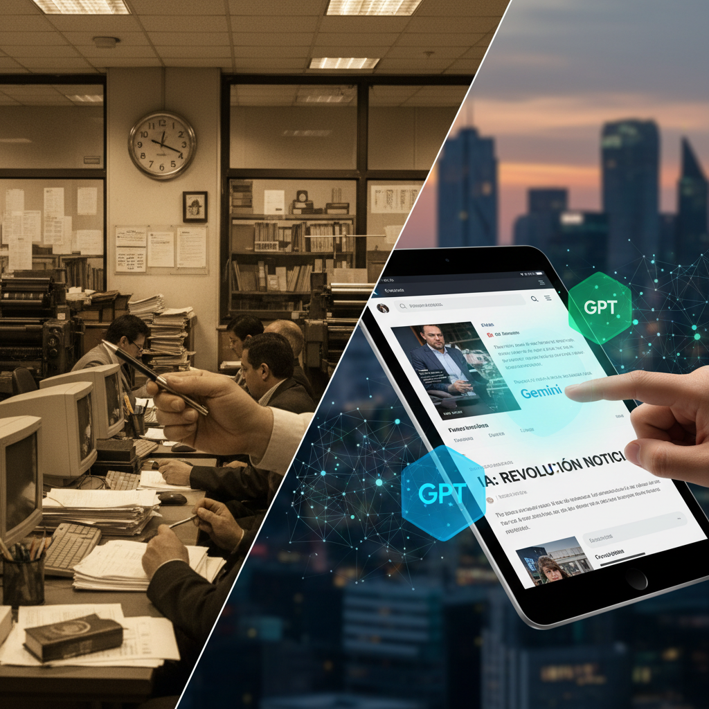 From Mexico City's Newsrooms to Your Feed: How OpenAI's GPT and Google's Gemini Are Rewriting Journalism's Script