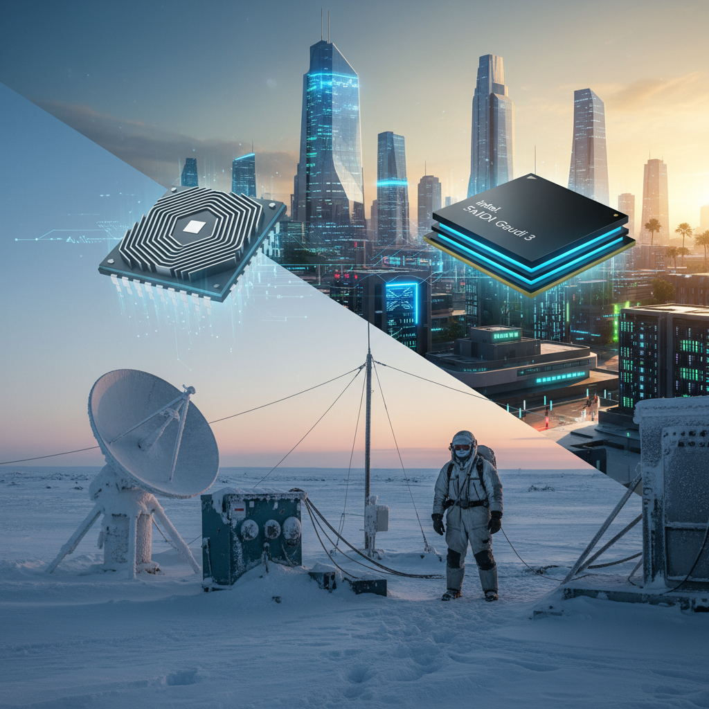 From Antarctic Ice to Silicon Valleys: Can Intel's Gaudi 3 Chips Still Outmaneuver NVIDIA's Dominance?