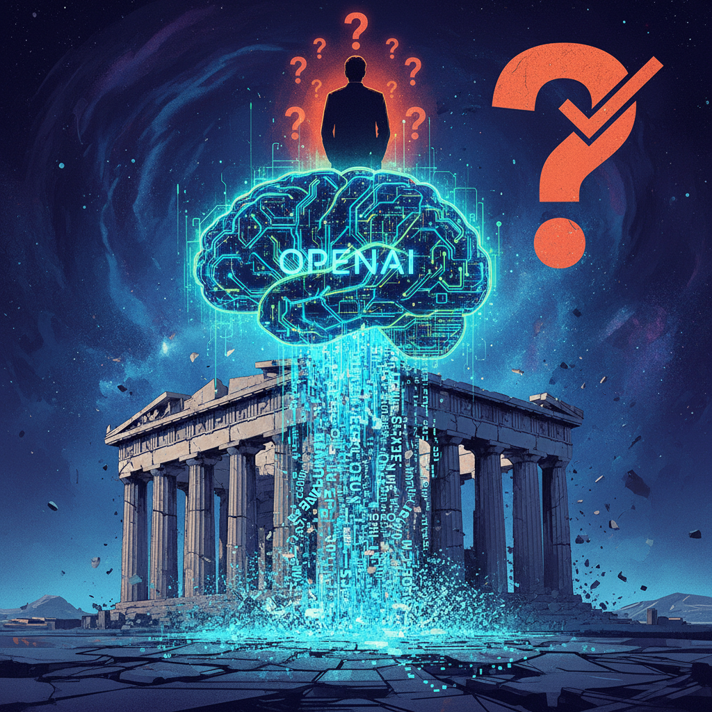 When OpenAI's 'Journalists' Start Writing About the Parthenon: Who Fact-Checks the Algorithms, Mr. Altman?
