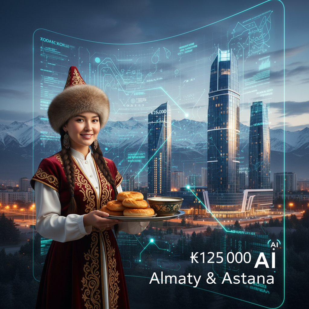 When AI Calculates the Price of a Kazakh Welcome: Inside the Algorithmic Hotels of Almaty and Astana