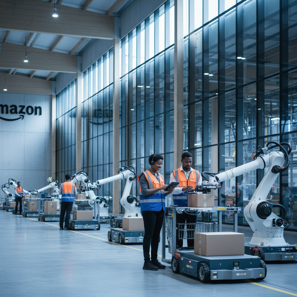 Amazon's Automated Ambition: Can Andy Jassy's AI-Driven Warehouses Deliver on Efficiency Without Compromising the Human Element?