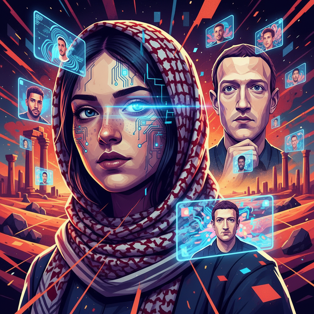 When Digital Divas Rule the Levant: Can Jordan's Youth Distinguish AI from Reality, Mr. Zuckerberg?