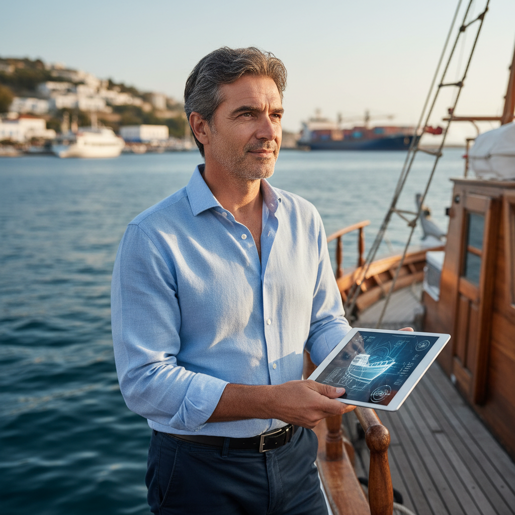 From Ancient Seas to AI: How Nikos Vasileiou's Nautica AI Navigates the Future of Maritime Commerce