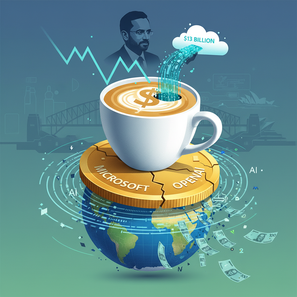 Microsoft's OpenAI Bet: Is Satya Nadella's $13 Billion Gamble Actually Paying Off, or Just a Very Expensive Flat White?