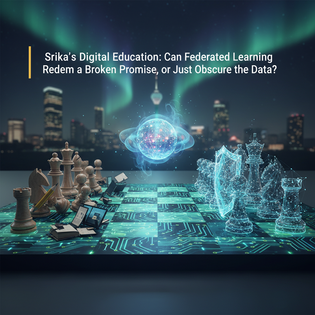 Sri Lanka's Digital Education: Can Federated Learning Redeem a Broken Promise, or Just Obscure the Data?
