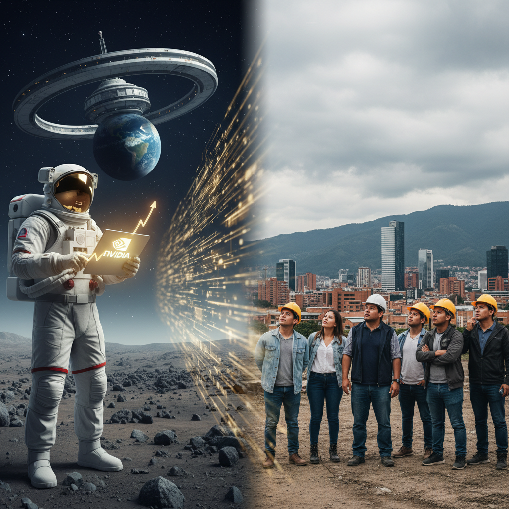 NVIDIA's Trillion-Dollar Ascent: Is Colombia's Workforce Being Left Behind by the AI Gold Rush?