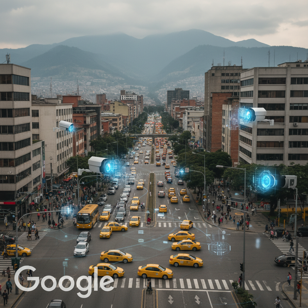 When AI Watches Our Cities: Bogotá's Streets, Google's Eyes, and the Price of Peace