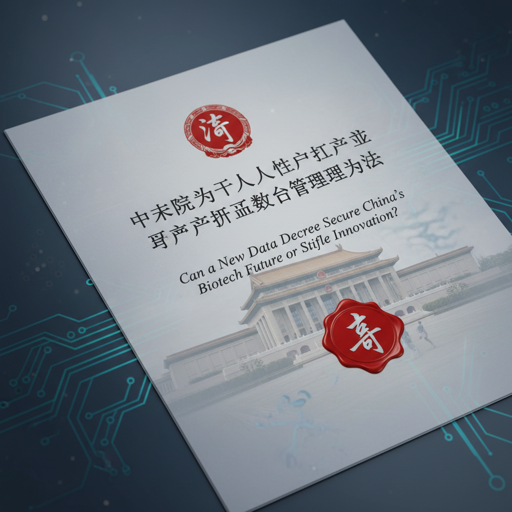 Beijing's Iron Hand on AI Protein Folding: Can a New Data Decree Secure China's Biotech Future or Stifle Innovation?