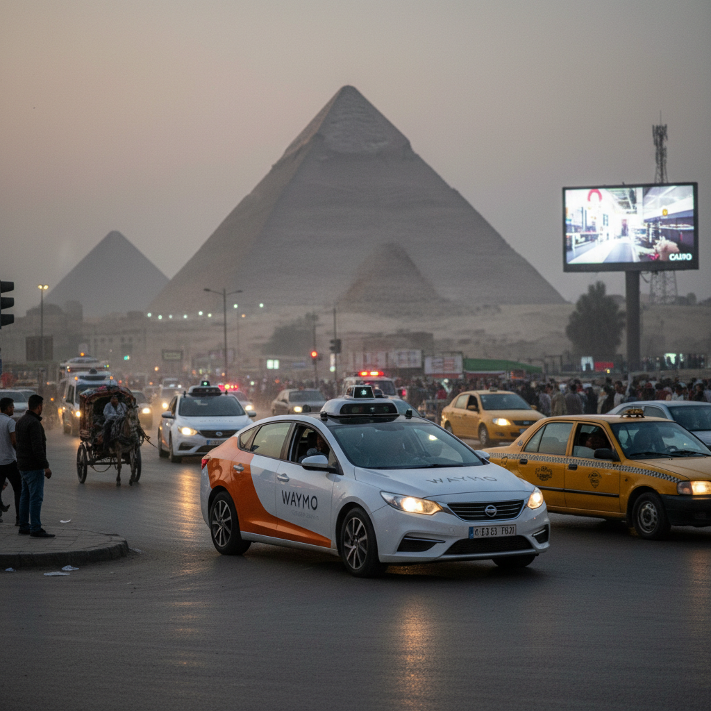 Google's Waymo Rolls into Cairo: Are the Pyramids Ready for Robotaxis, or Just More Traffic?