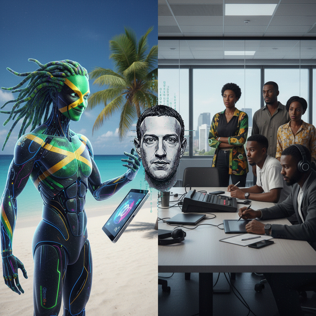 When AI Influencers Invade Our Island: Are Jamaica's Creatives Ready for the Digital Duppy Dem, Mark Zuckerberg?