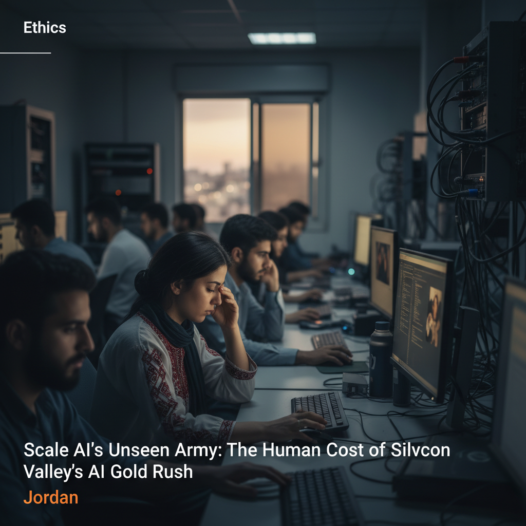 Scale AI's Unseen Army: The Human Cost of Silicon Valley's AI Gold Rush, and Why Jordan Should Care